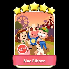 Blaues Band
5 Sterne / Set20-5 / Blue ribbon 5 stars